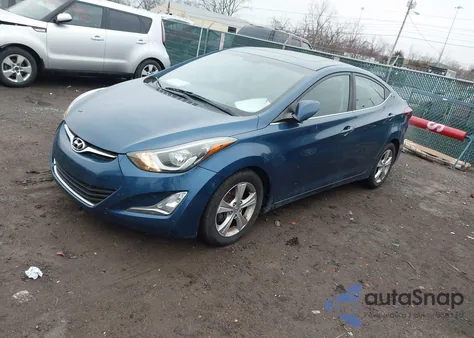 2016 Hyundai Elantra Value Edition from USA, damaged, VIN KMHDH4AE1GU605557